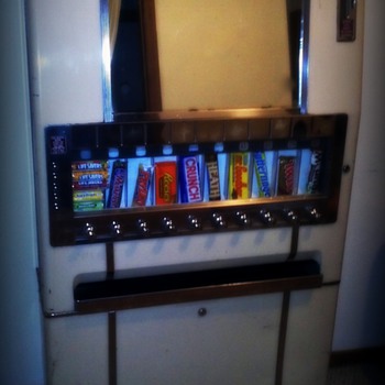1950s National Vendor candy machine