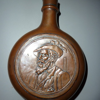 Flask - Copper on Glass?