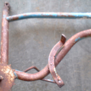 unusual brake pedal on bike