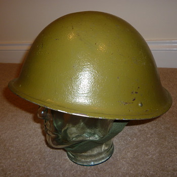 British steel helmet from 1960's-1970's. - Military and Wartime