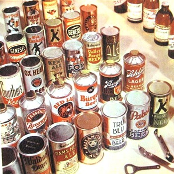 Ancient beer cans