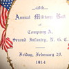 Millitary Ball Dancecard circa 1914