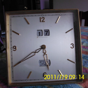 Tiffany & Co. I love this clock!