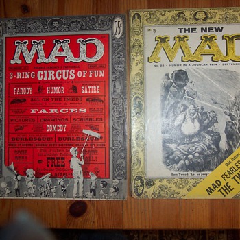 Old Mad Magazines - Paper