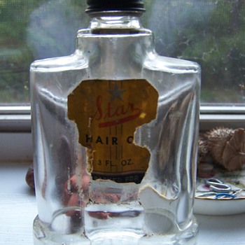 Ball Hair oil bottle - Glassware