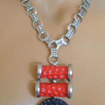 My curious machine age necklace