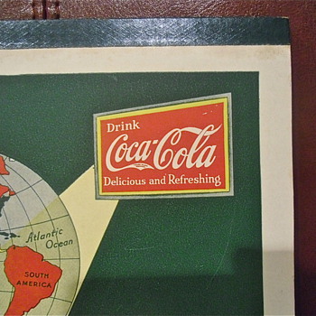 Coca Cola 1932-35 Writing Tablet - Coca-Cola