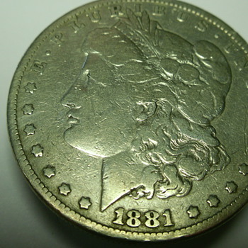 1881 morgan dollar - US Coins