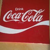 Coca Cola sign enamel  39 x 39 cm (15 x 15 inch), found it in Holland late 70`s