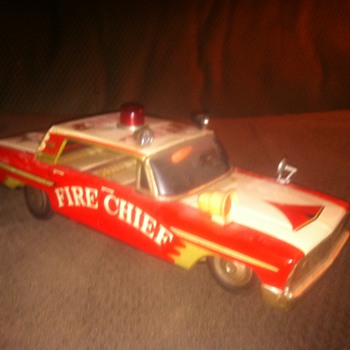 '63 Ford Galaxie Battery Operated Toy Car - Model Cars