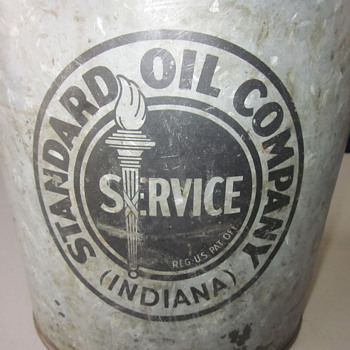 Standard Oil Axle Grease Large Tin  - Advertising