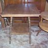 antique square table