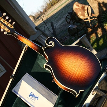 1993 Gibson F5 Custom with factory VIRZI signed by Steve Carlson