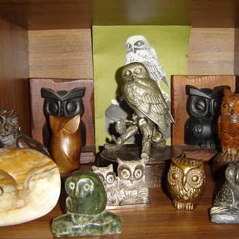 OWLS!! - Art Pottery