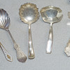 Unigue Sterling spoons set of 5