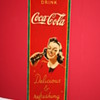 coca cola masonite sign