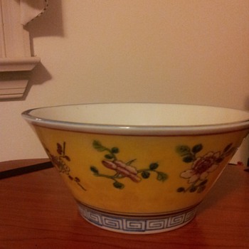 Favorite yellow bowl