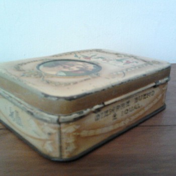 Tea box Hornimans Centenary of Chile - Advertising