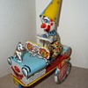 Unique Art "Artie the Clown" 1940's Tin Toy
