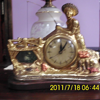 Fisherman clock