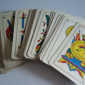 Spanish playing cards from the 70's - Cards