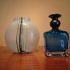 BODA  SWEDEN  BY VALLIEN  3, AND 48223 (2 MINI VASES ) AND BIG  THANKYOU TO SCANDINAVIAN PIECES :)