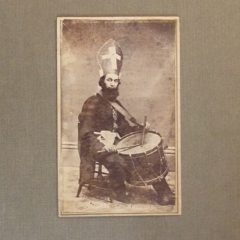 CDV of Nativist drummer?