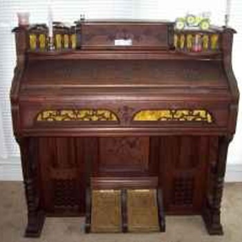 1876 pump organ  - Music