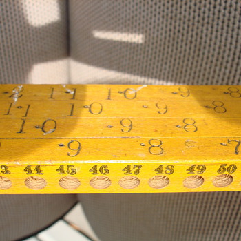 Unknown Game? Mesuring stick?