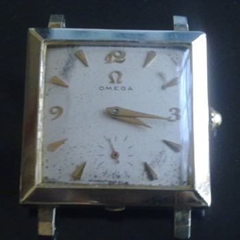 14 KT GOLD OMEGA - Wristwatches
