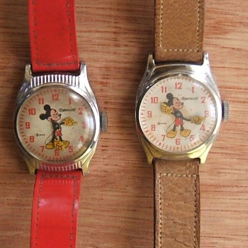 1947-50 Round Mickey Mouse Watch