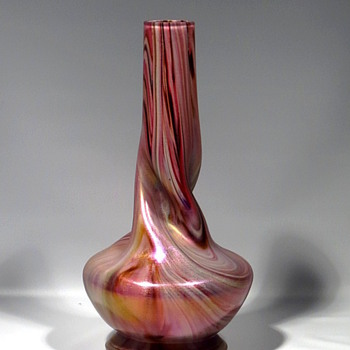 Rindskopf Marbleized Décor - Art Glass