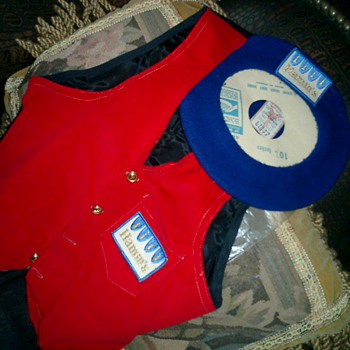 rare Hamm's patches on beret /vest