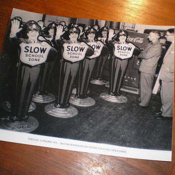 Coca-Cola Policeman Crossing Guard Photo