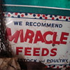 signs in a barn 