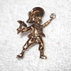 SIGNED FIGURAL PROSPECTOR PIN