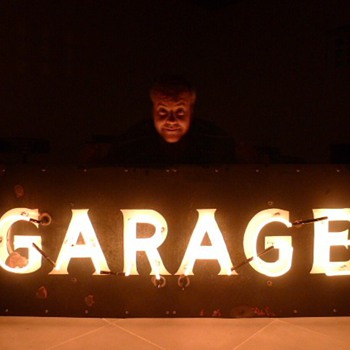 GARAGE Porcelain Sign 1930's - Advertising