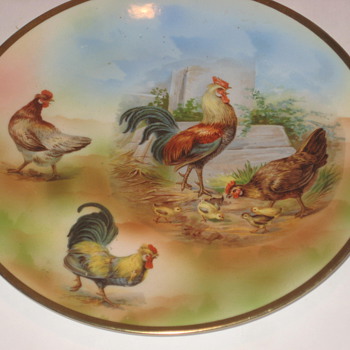 Chicken Plate - China and Dinnerware