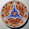 Antique? Chinese Imari-like Plate~Raised Design, unmarked,...any ideas?