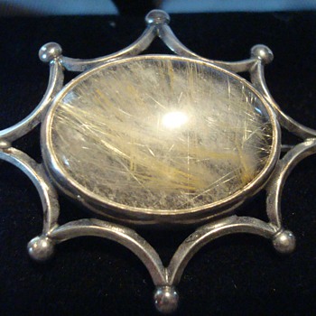 Venus' Hair Stone Agate from Kirkcudbright, Scotland