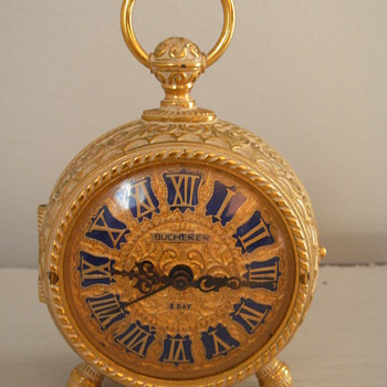 Amazing Bucherer 8 Day Alarm Clock