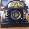  Marble mantel  clock 