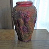 Antique, Old, Vintage Vase w/Bird Pair