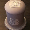 Lavender Wedgwood Match Safe & Striker