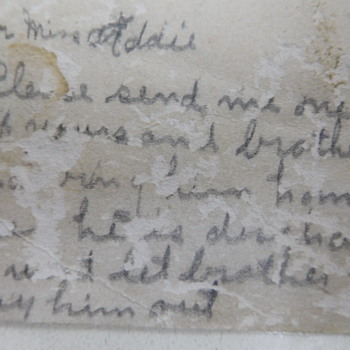 Post Card from Young Black Girl. Can You Read the Handwriting? - Postcards