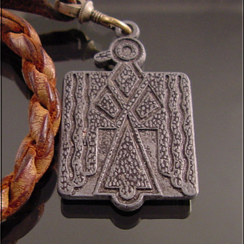 Vintage Watch Fob With Thanks From The American Indian Children