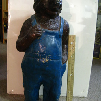 Perhaps an antique advertising spokesbear? - Advertising