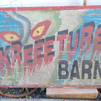carnival sideshow painting - Advertising