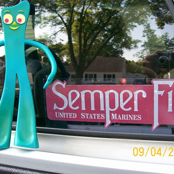 Gumby says Happy Birthday Marines Nov 10 !!!! 