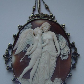 Fabulous cameo of Eros and Psyche